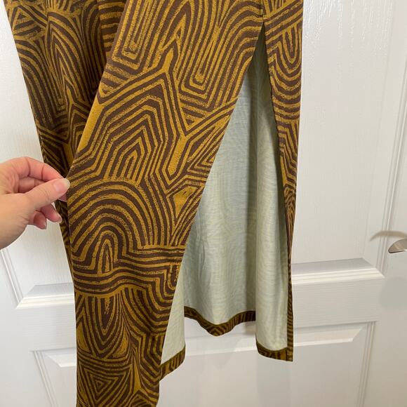 Anthropologie Daily Practice Garla Set - Skirt Only - Maxi Jersey Geo Tribal S - Picture 3 of 7